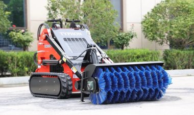 How to Use a Skid Steer Sweeper Attachment Like a Pro