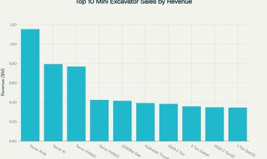 Mini Excavator Market on eBay (2023–2025): Sales Insights & Top Trends