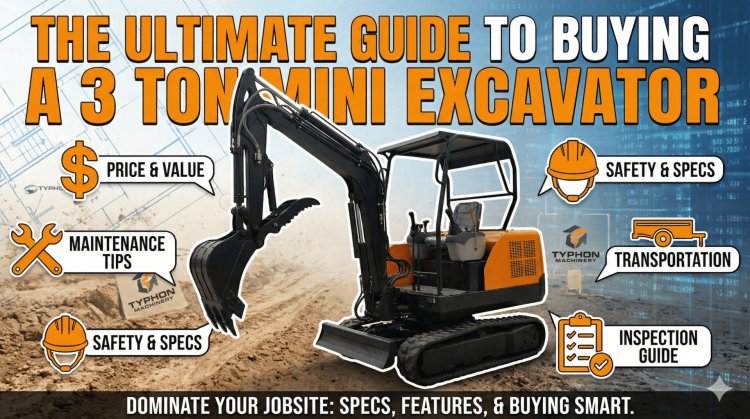 The Ultimate Guide to Buying a 3 Ton Mini Excavator: Specs, Prices, and Why It’s the King of Compact
