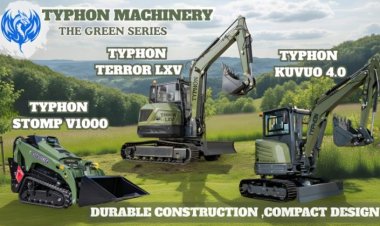 TYPHON Machinery Elevates Compact Performance with Launch of 'TYPHON Green Series' of Mini Excavators and Skid Steers