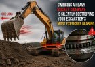 Why Swinging a Heavy Bucket Sideways Is Silently Destroying Your Excavator's Most Expensive Bearing