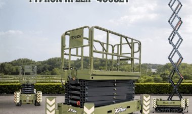 TYPHON Machinery Launches New xFlex Scissor Lift Series Designed for Safer and Smarter Modern Worksites