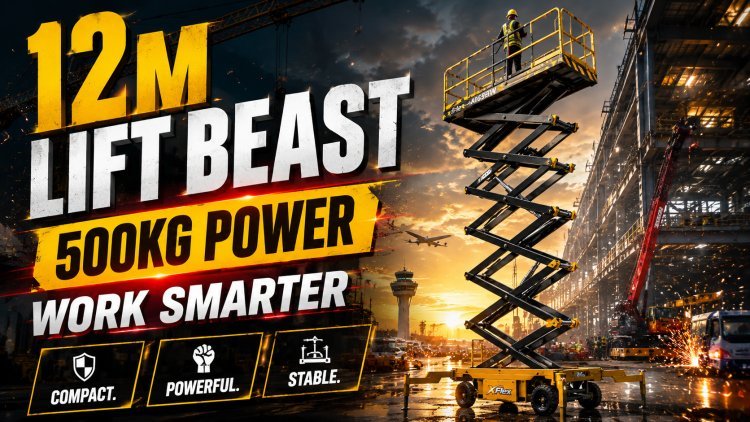 Typhon Machinery Launches New xFlex Scissor Lift Series Designed for Safer and Smarter Modern Worksites