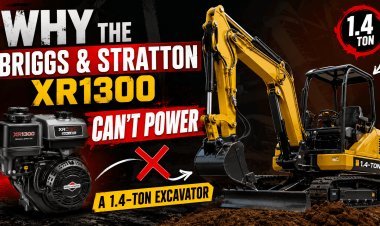 Briggs & Stratton XR1300: Why It Fails in a 1.4-Ton Excavator