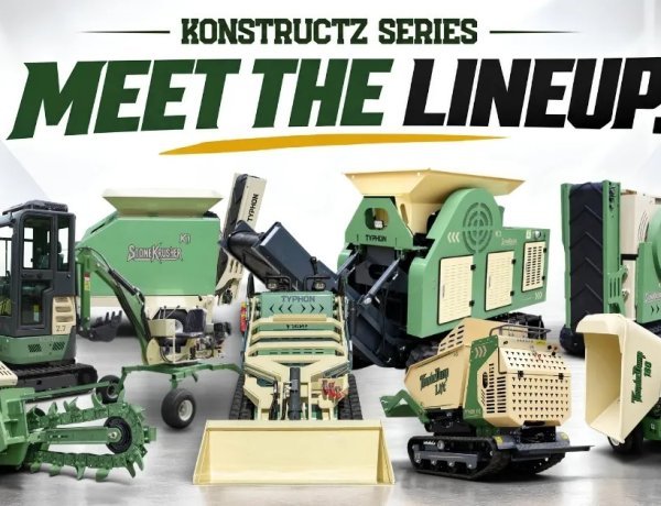 TYPHON Machinery Unleashes the First Wave of KONSTRUCTZ Series, Next-Gen Compact Equipment Built for Modern Jobsites